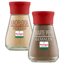 Verstegen glazen molens of strooiers